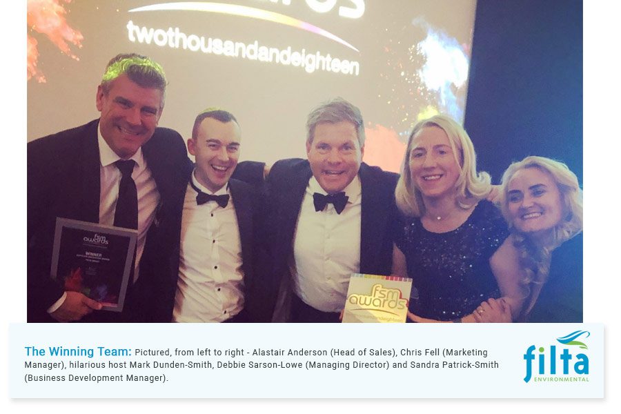 FSM Awards 2018 - Filta Environmental - UK