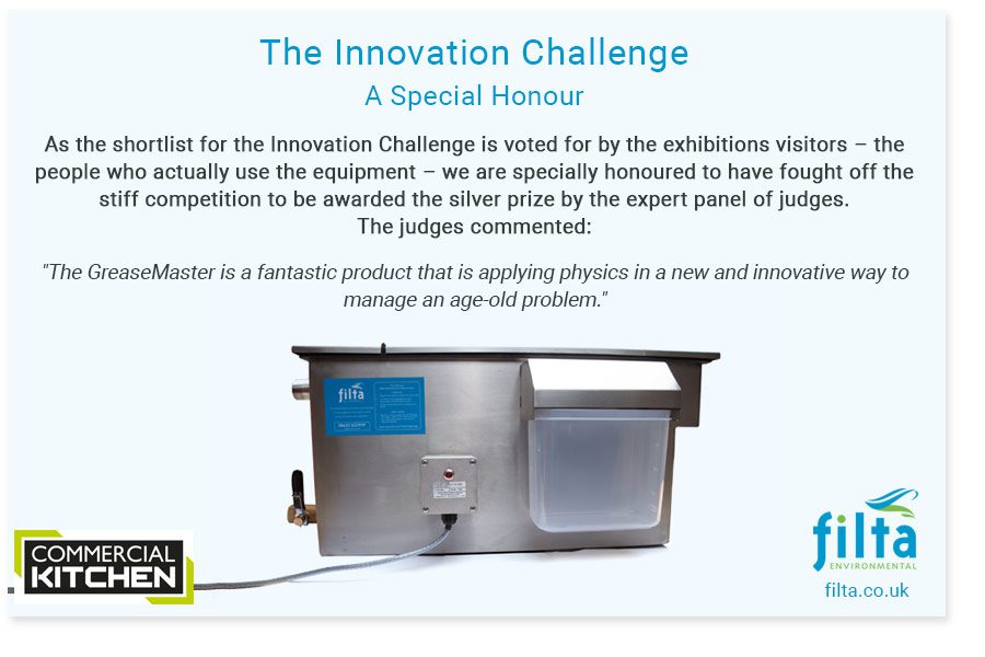 Greasemaster - Innovation Challenge - Filta Environmental UK