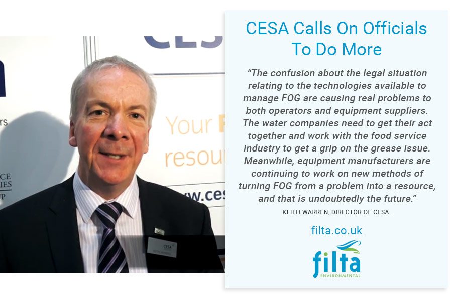 CESA - Catering Equipment - Filta Environmental UK