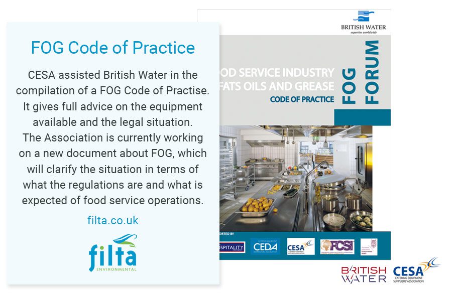 FOG Code of Practice - British Water - Filta Environmental - UK