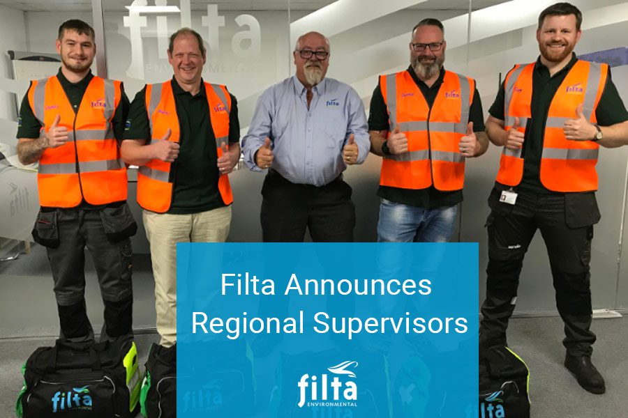 Filta Announces Regional Supervisors - Grease - Oil Management - UK