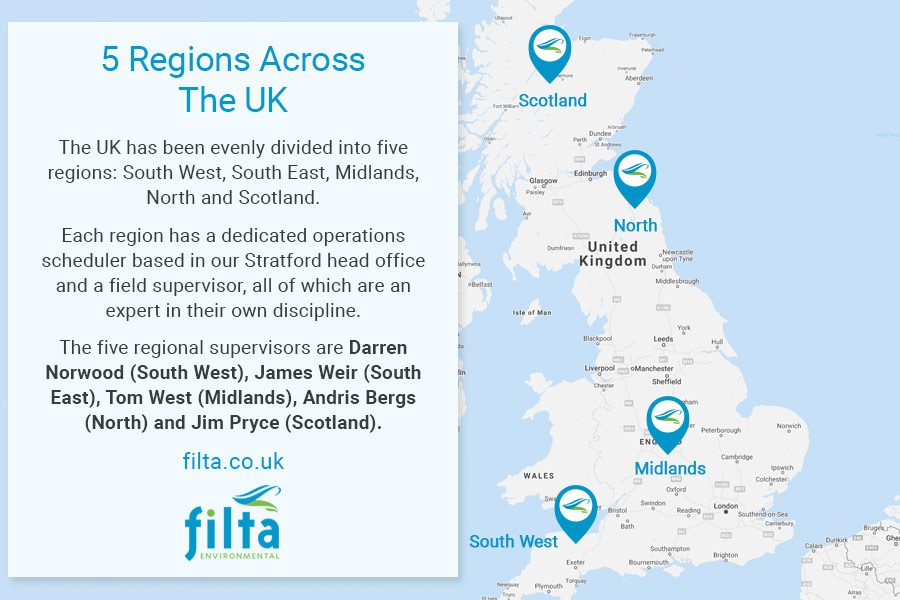 Filta Environmental Across UK - Grease Management Commercial Kitchen