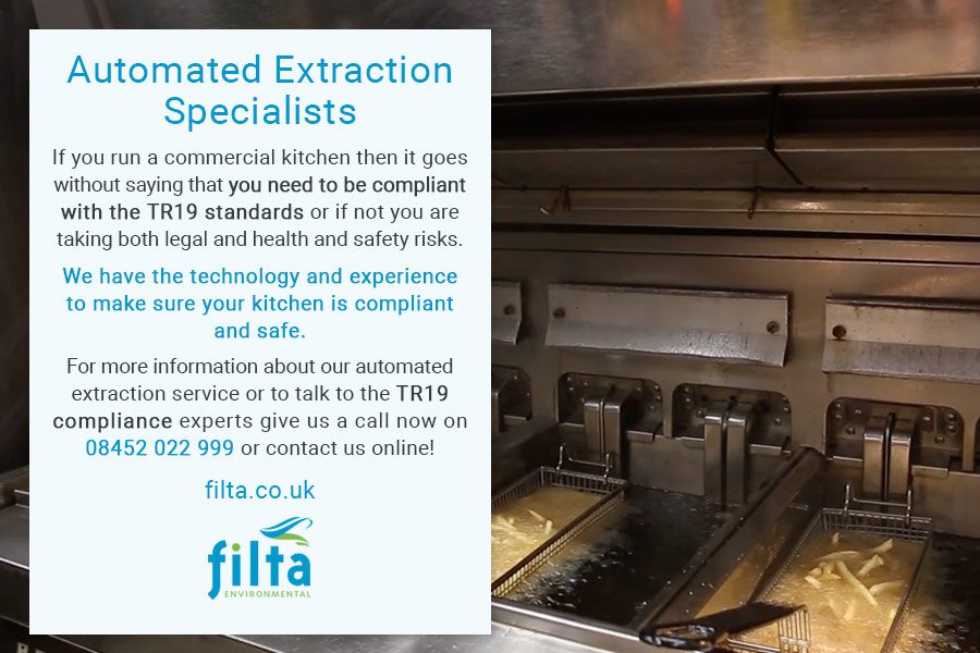 Automated Extraction Cleaning Specialists - TR19 Compliance - Filta Environmental - UK