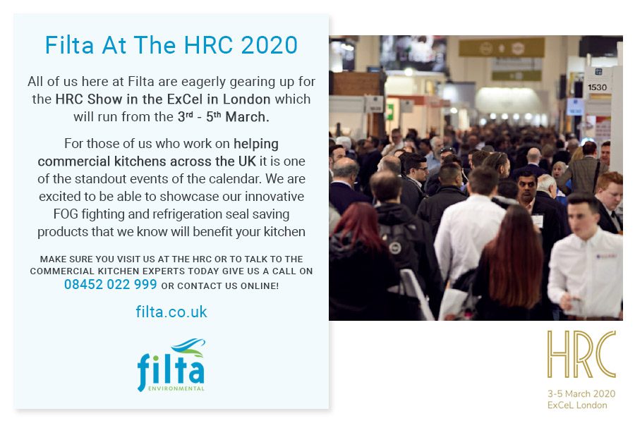 Filta Environmental at the HRC - London ExCel March 2020