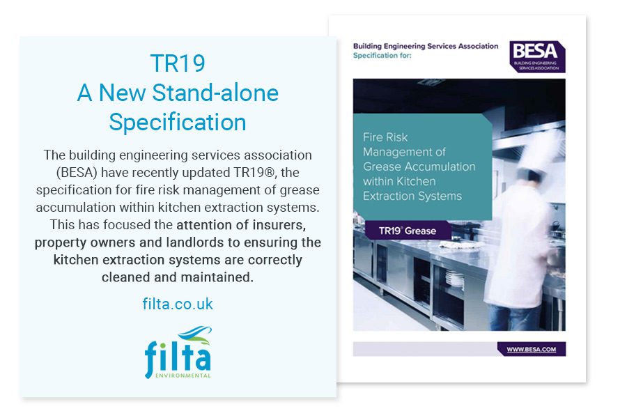 TR19 Duct Cleaning Specification - Filta Commercial Kitchens - UK