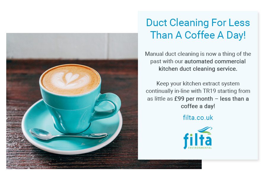 Duct Cleaning Commercial Kitchens UK - Filta Environmental