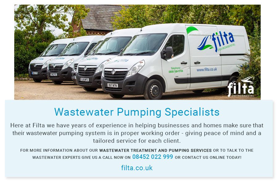 Wastewater Pumping Specialist - Filta UK