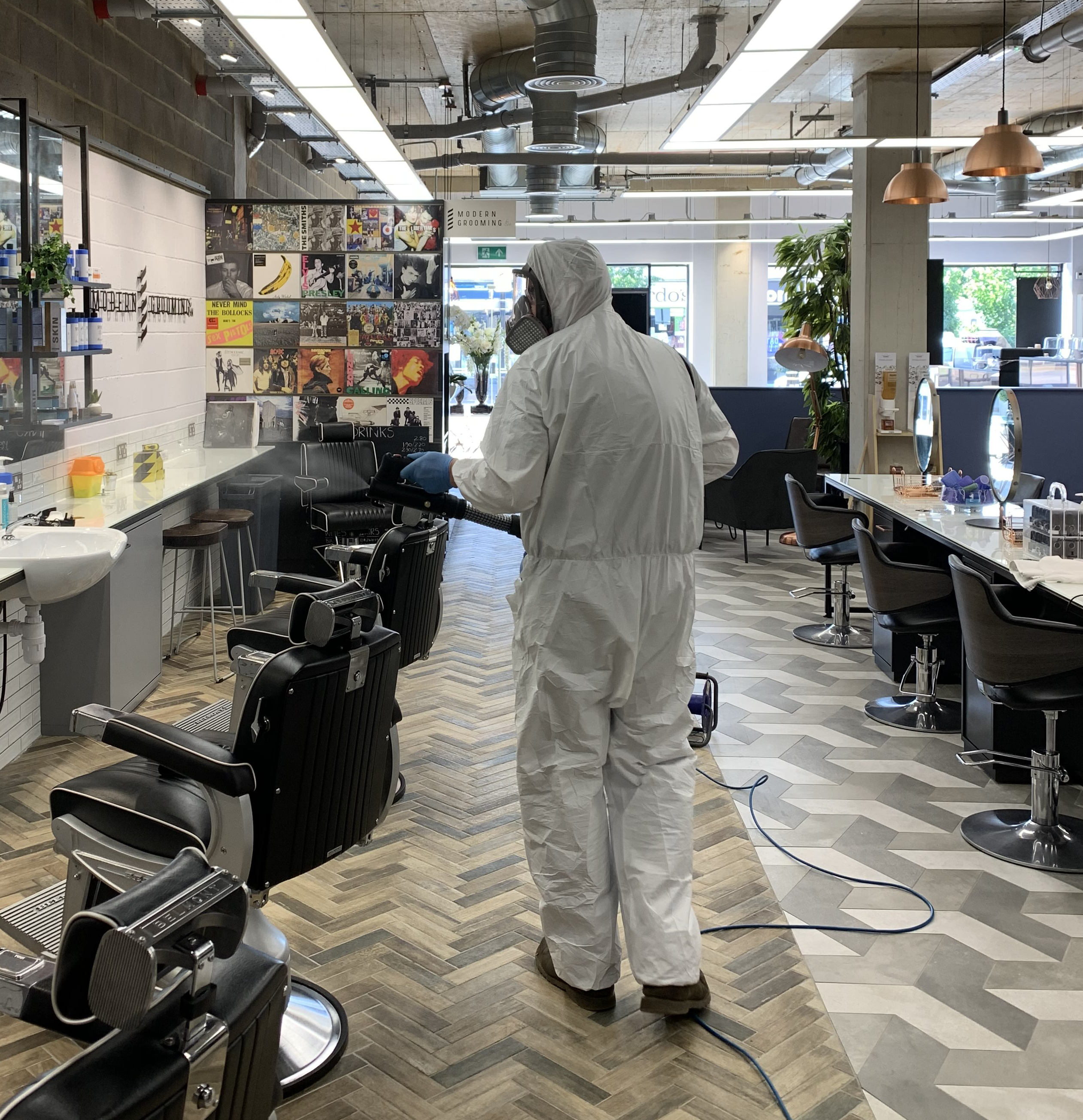 Fogging Salon cropped | Filta Environmental Coronavirus Antiviral Sanitising Service