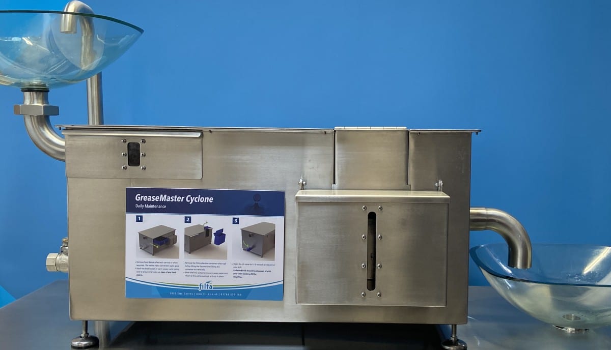 GreaseMaster Cyclone Demonstration – Grease Recovery Unit – Filta Environmental GreaseMaster Cyclone Demonstration - Grease Recovery Unit - Filta Environmental