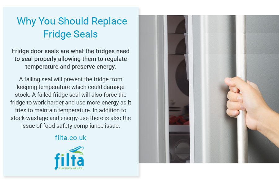 Why You Should Replace Fridge Seals - Filta Environmental UK