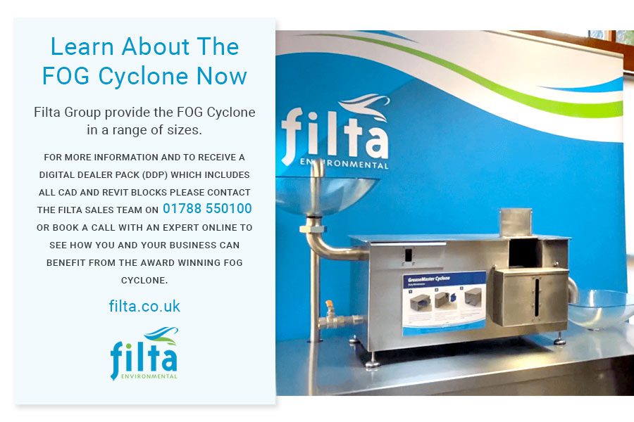 Filta FOG Cyclone GRU - Commercial Kitchens - Filta UK