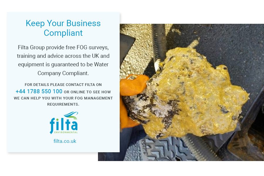 FOG Survey for Business - Filta Group Commercial Kitchens UK