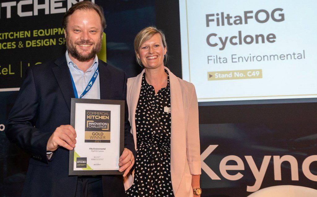 FiltaFOG Cyclone wins gold award