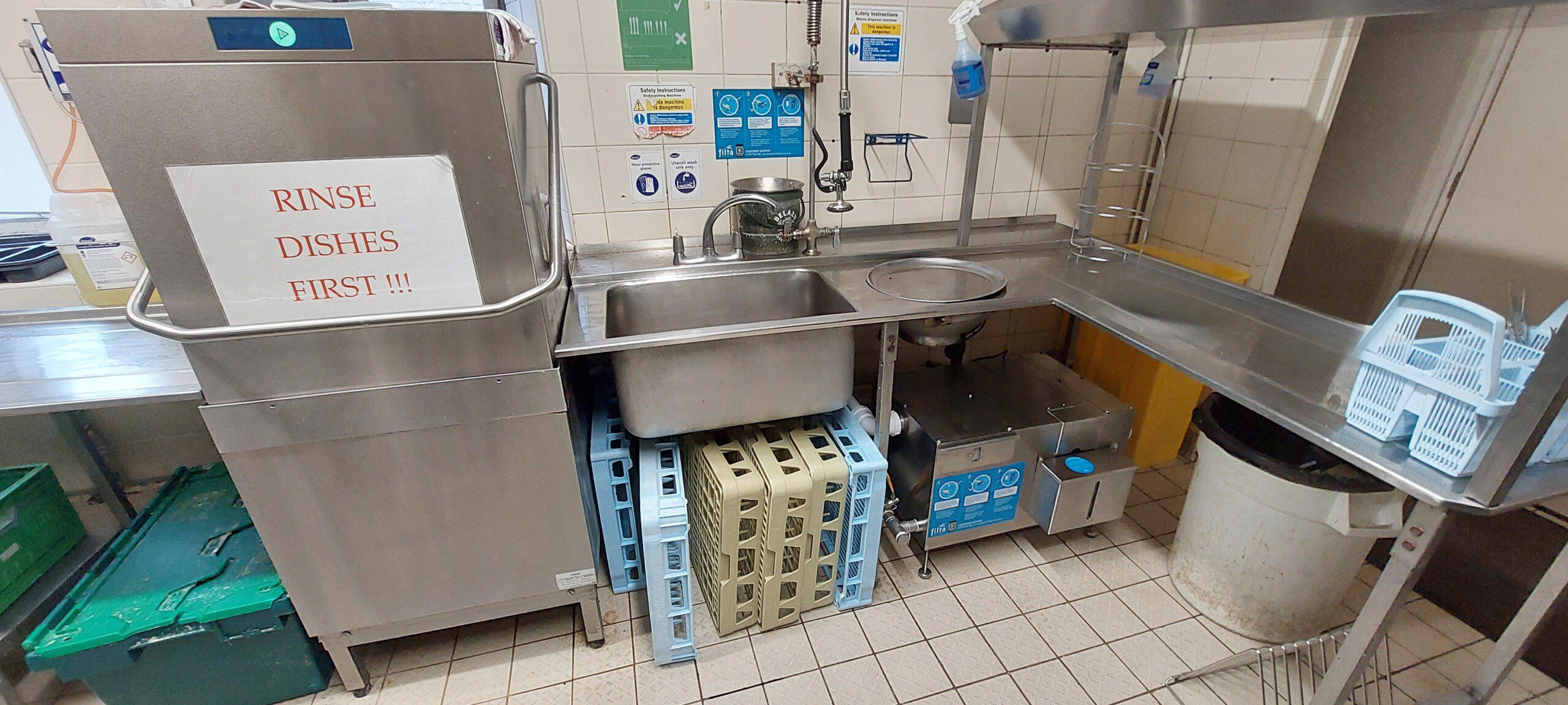 Filta Grease Trap Size in Commercial Kitchen