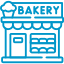 Icon illustrating a bakery Icon illustrating a bakery