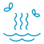 Icon illustrating smelly odours Icon illustrating smelly odours